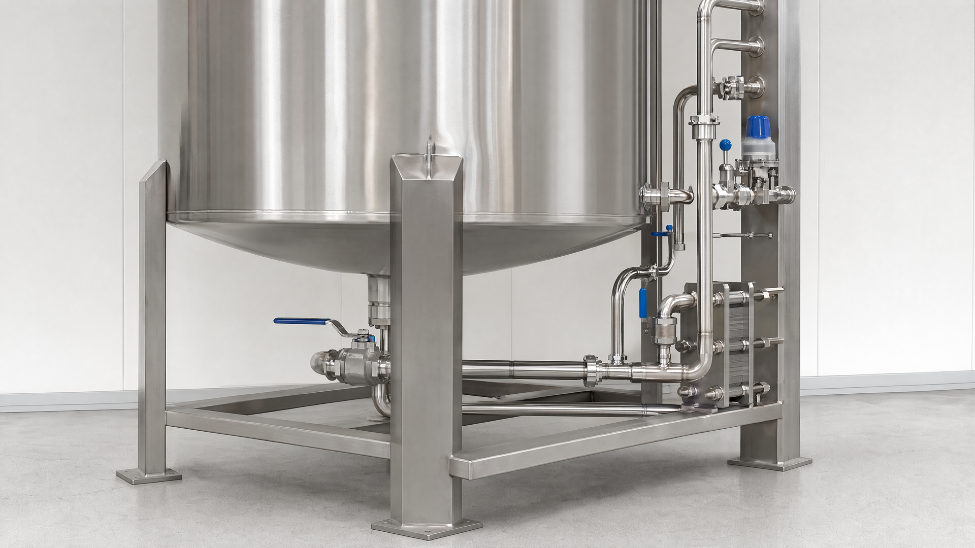 Anonymized university chemical tank manufacturing and interface detail